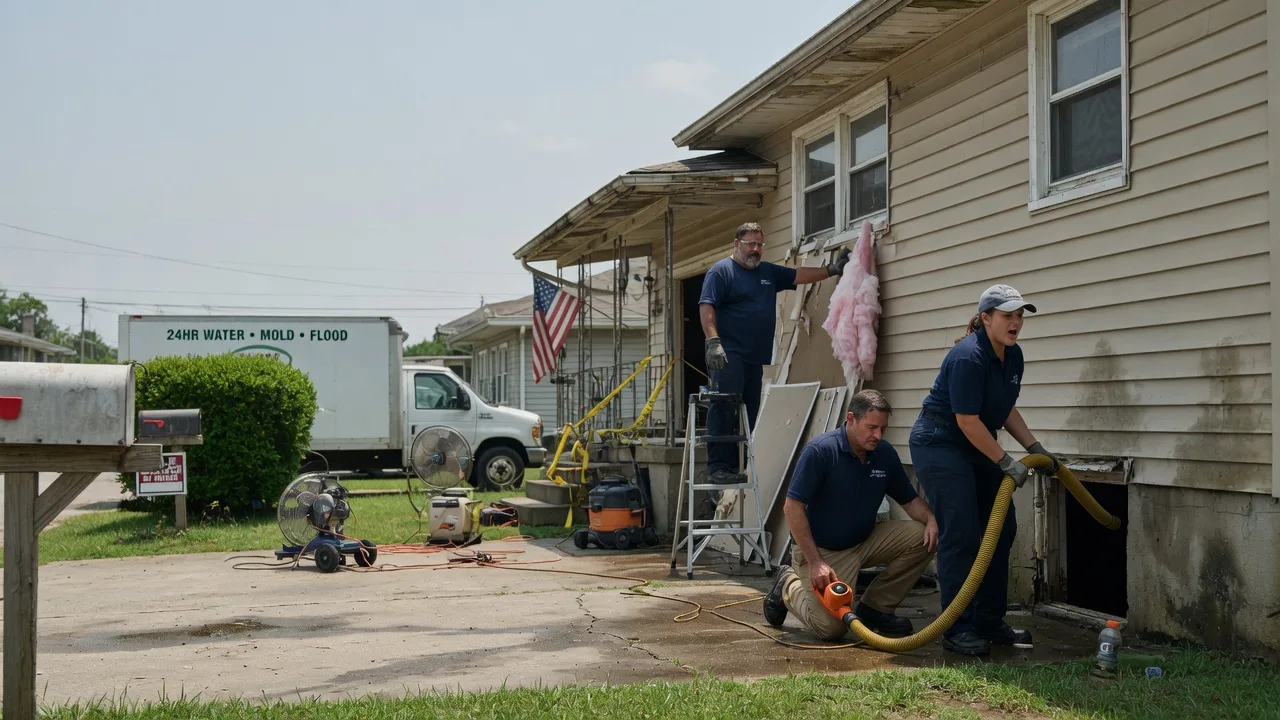 Water Damage Repair in Liberty, TX near me